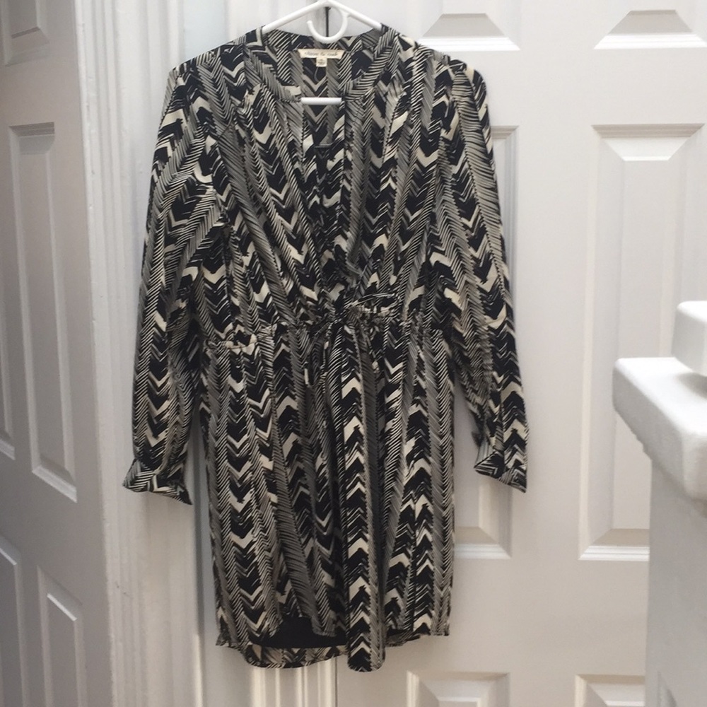 Olive and Oak Print Dress